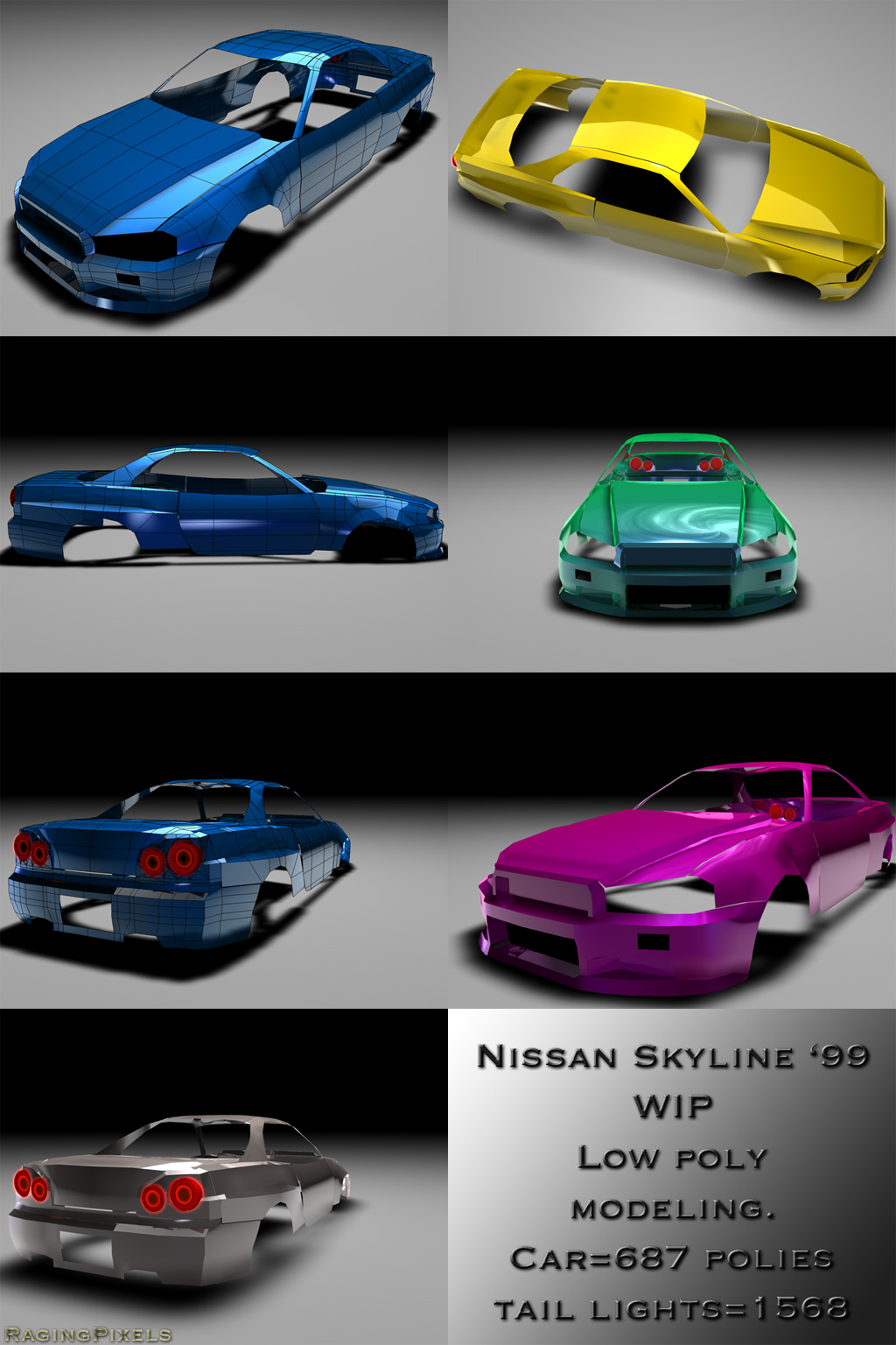 Nissan Skyline R34 99 WIP1