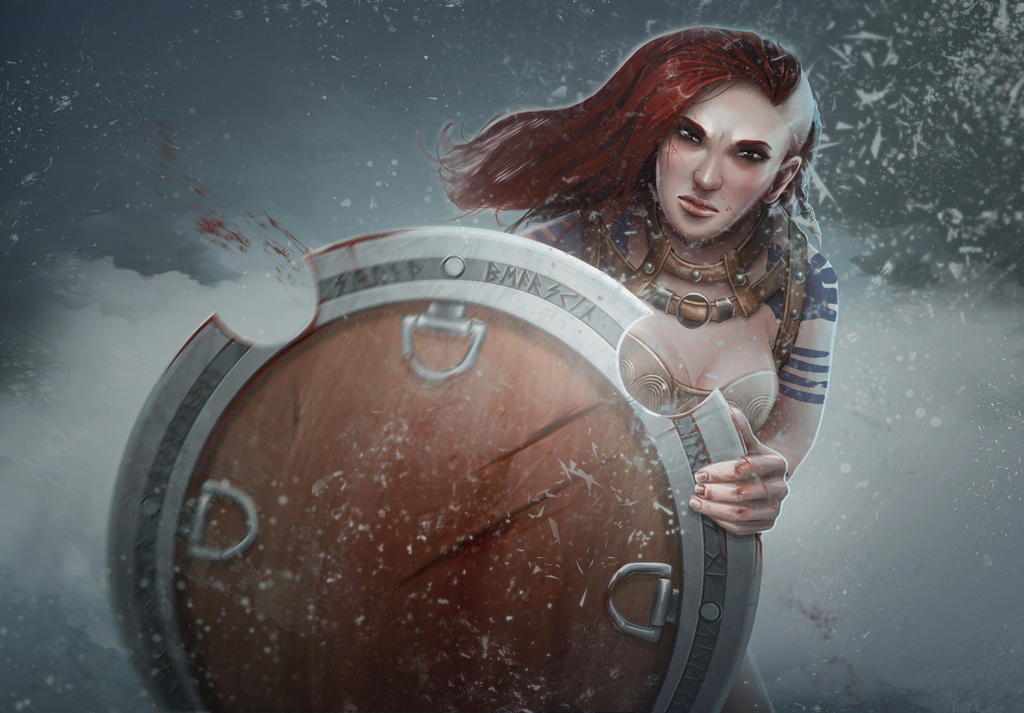 Sruna Sruna Bearskin The Kegslayer by DiraMurkeHeol on DeviantArt