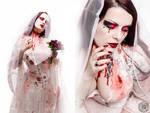 Bloody bride by lycanthropicreation