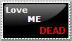 Love Me Dead Stamp by Nautika