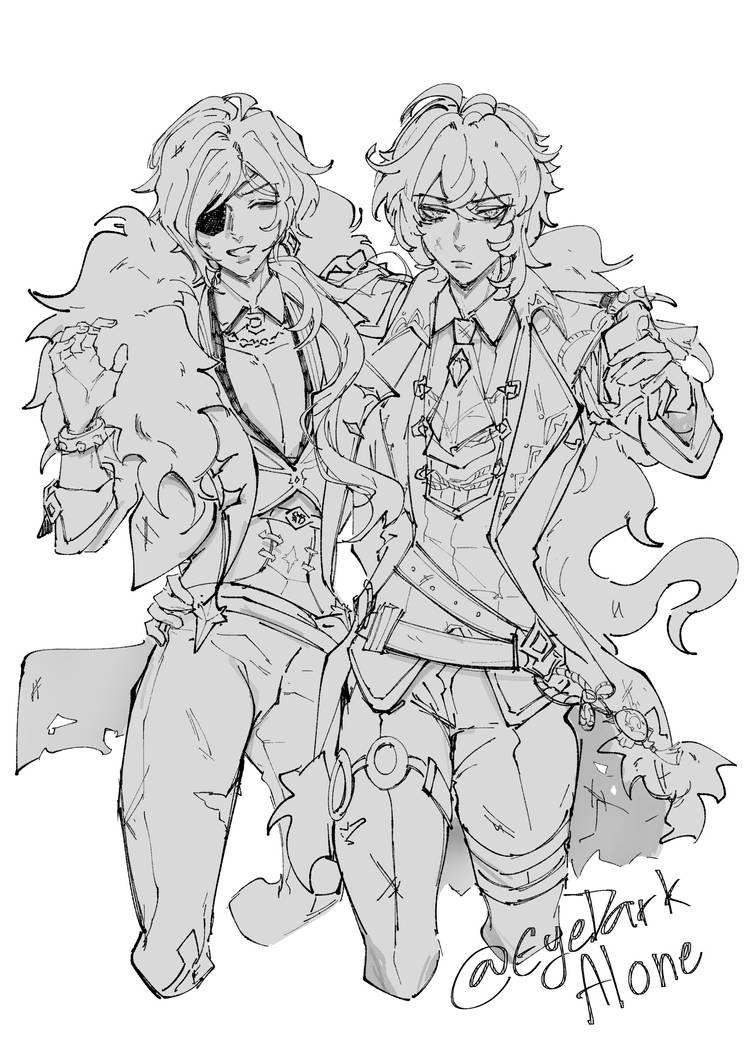 Luckae Doodle - Luckae/Kaeluc by Xalt-TY on DeviantArt