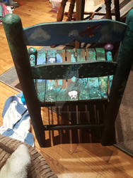 Studio ghibli themed chair