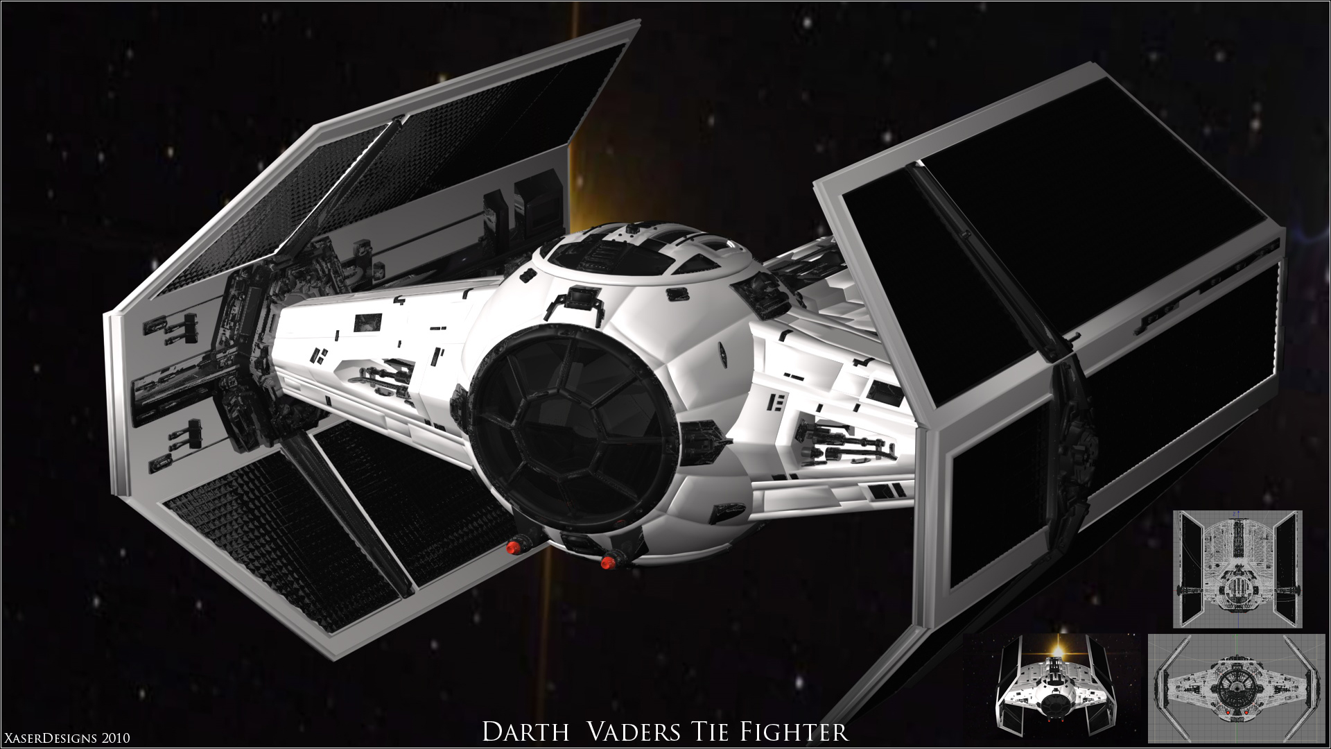 Darth Vaders Tie Fighter