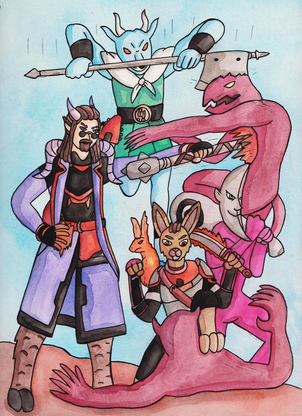 Demon Summoners One by RaspberrySpicebun on DeviantArt