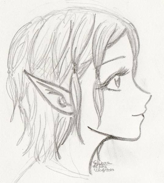 Dragon Age - Nimue sketch