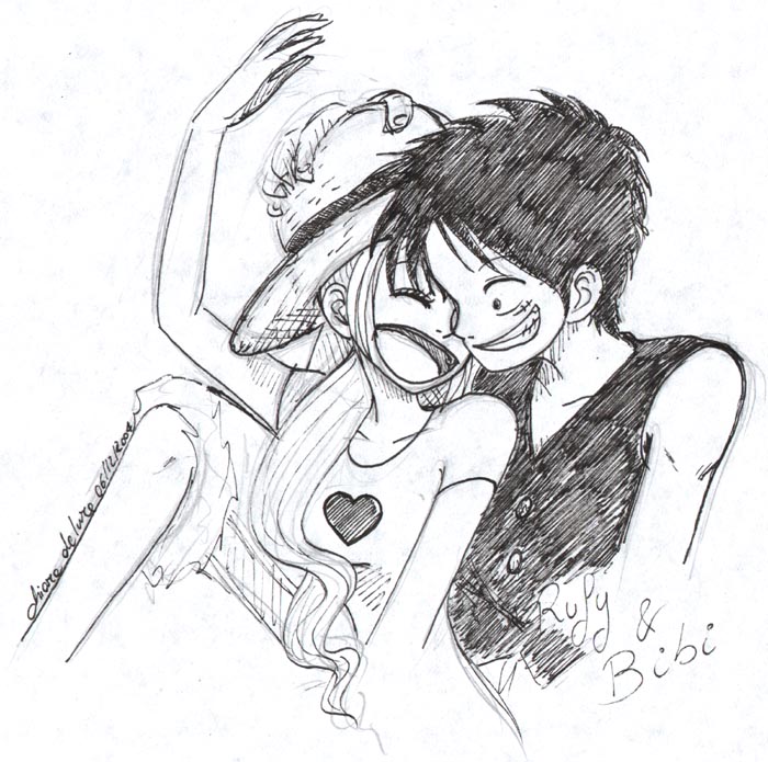 ONE PIECE: Rufy x Bibi