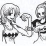 One Piece - Nami and Bibi