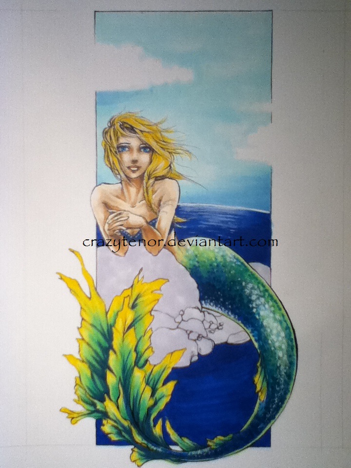 WIP - L the Mermaid - color1