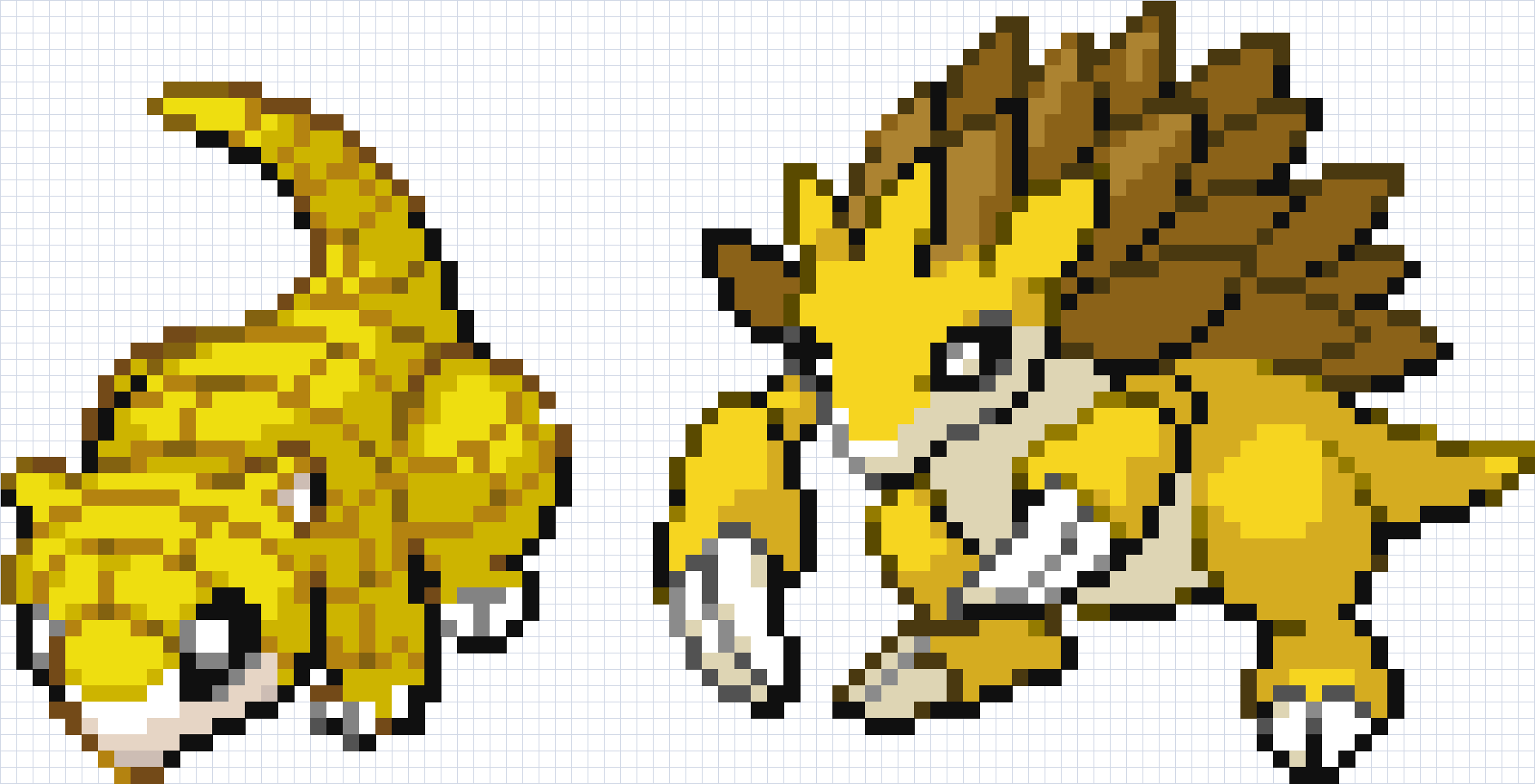 Sandslash pixel art by Blueartfox on DeviantArt