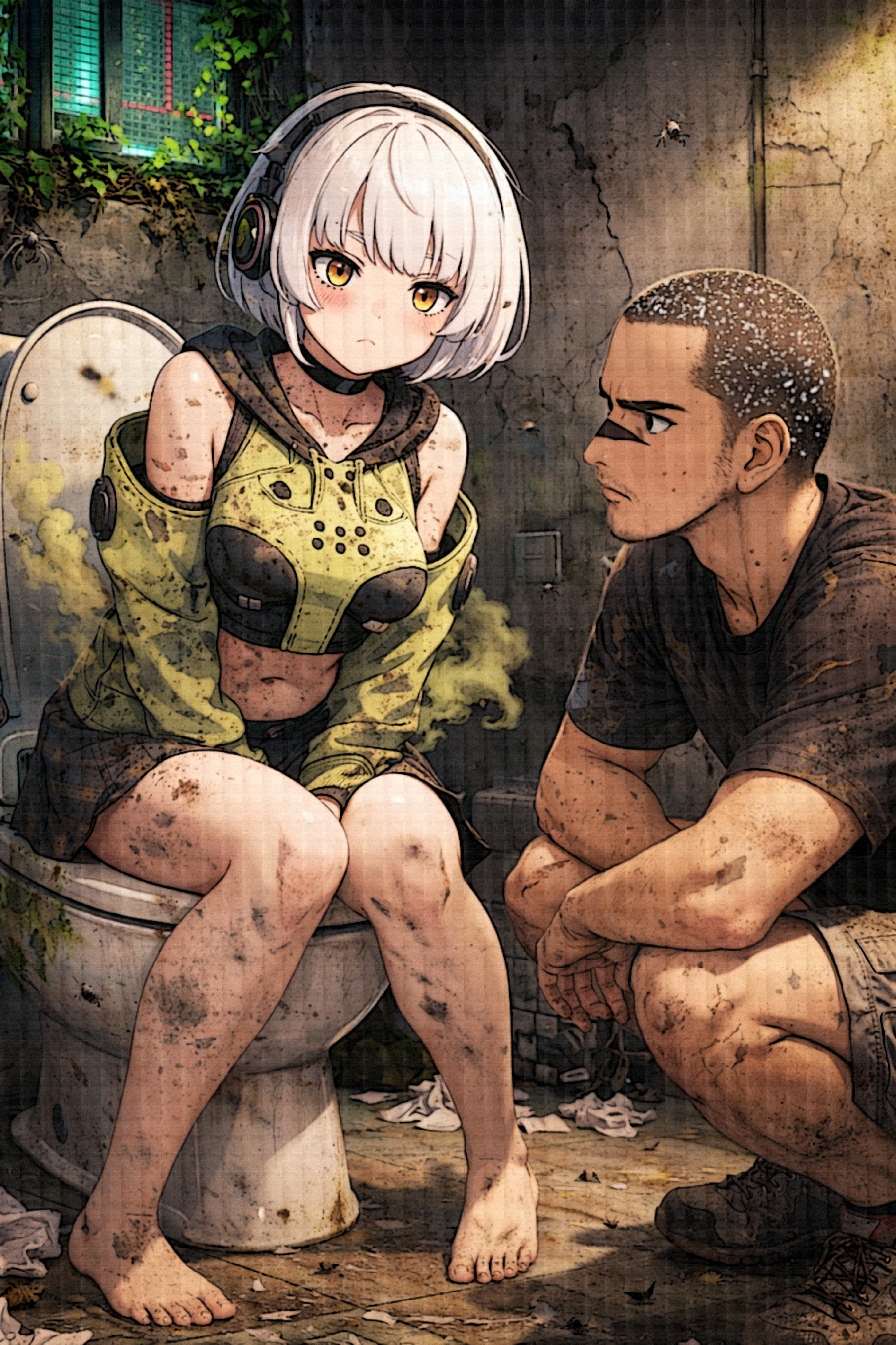 People Tacking Poop Anby Demara Taking a Poop by irvanfanart on DeviantArt