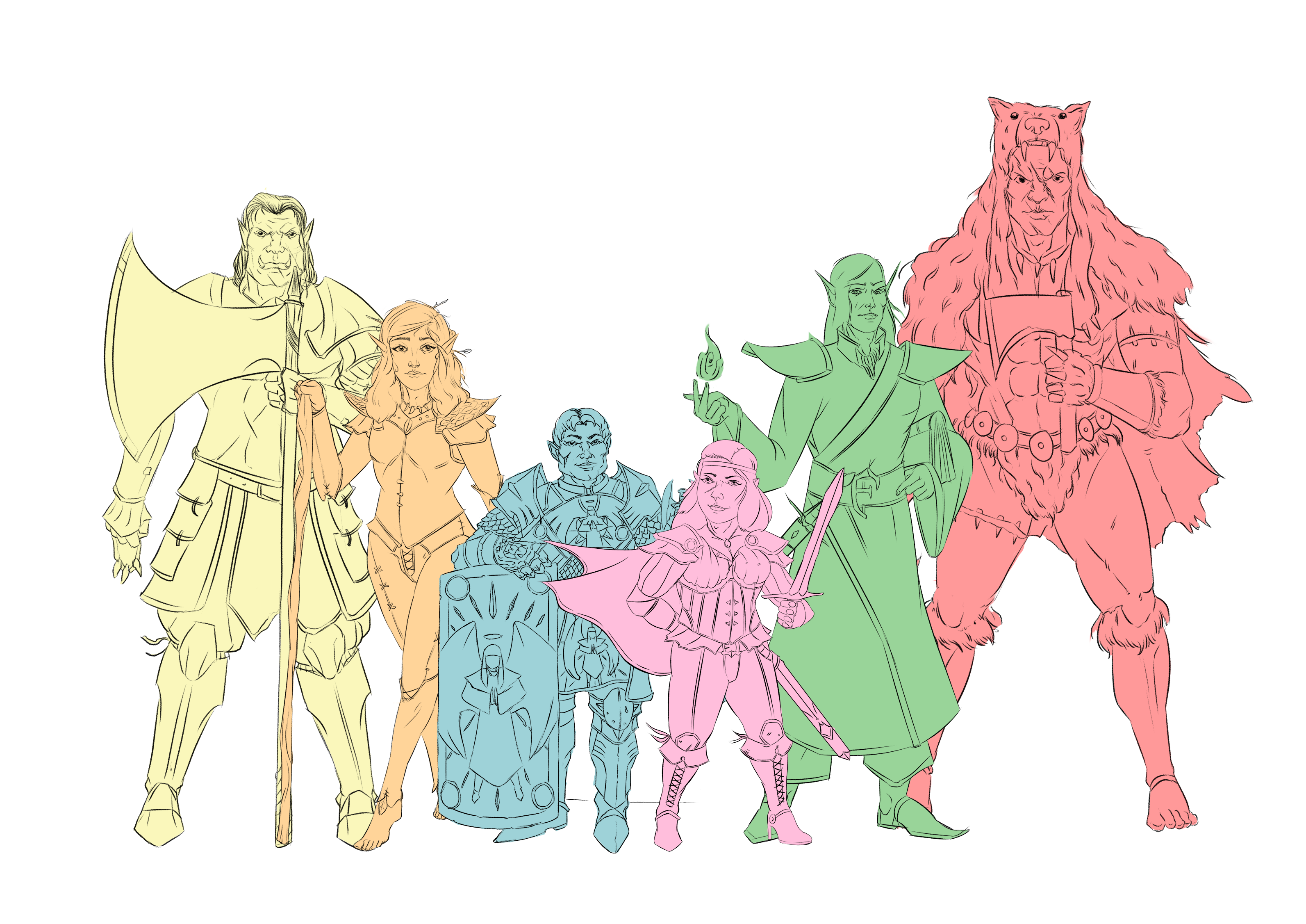 DND party line work