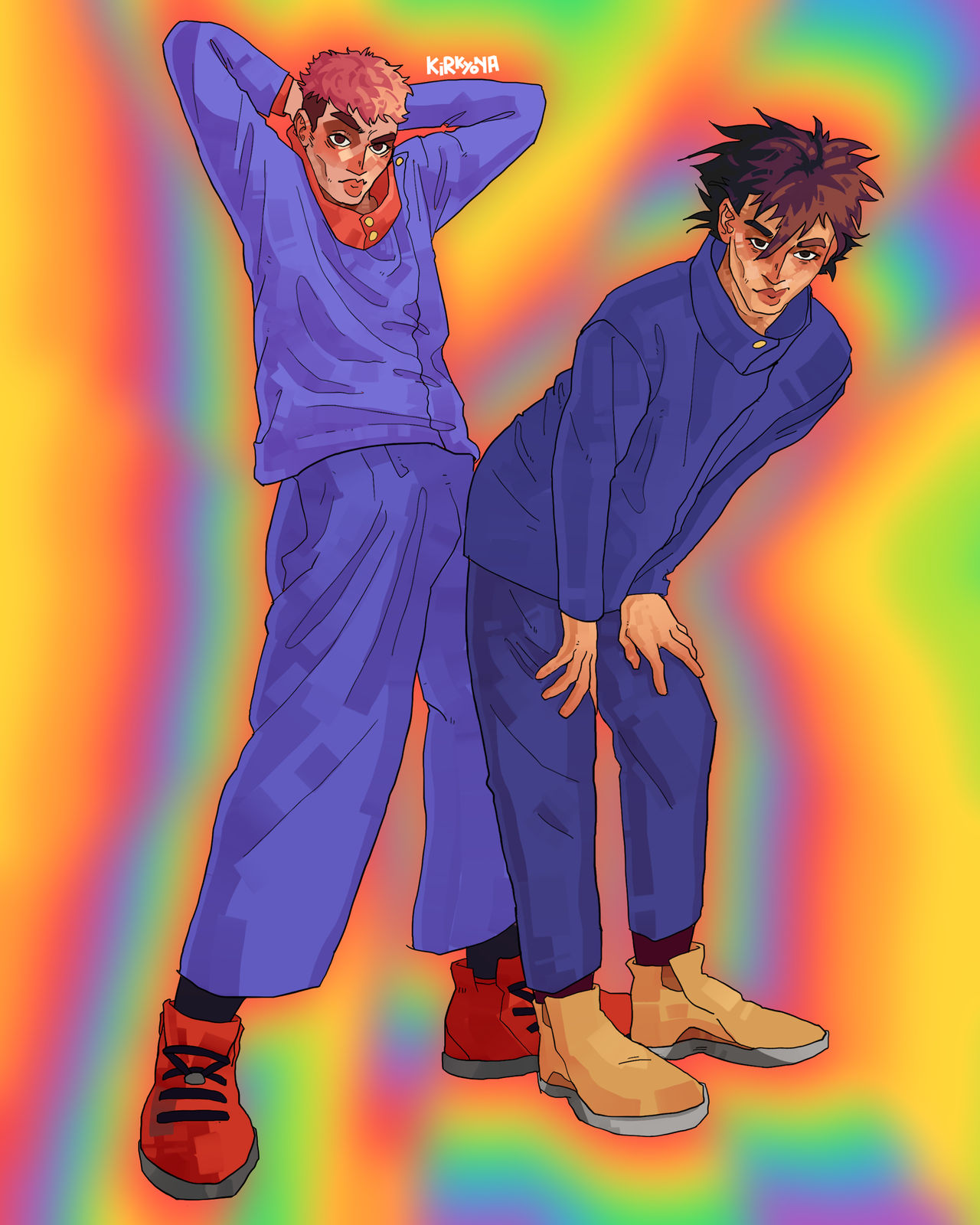 Jujutsu Kaisen Itadori X Megumi By KirkYona By KirkYona On DeviantArt jujutsu-kaisen-itadori-x-megumi-by-kirkyona-by-kirkyona-on-deviantart