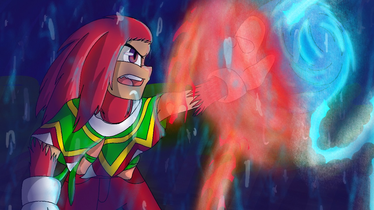Kuckles Form Knuckles The Hedgehog Human Form Human Knuckles Because. . .um.