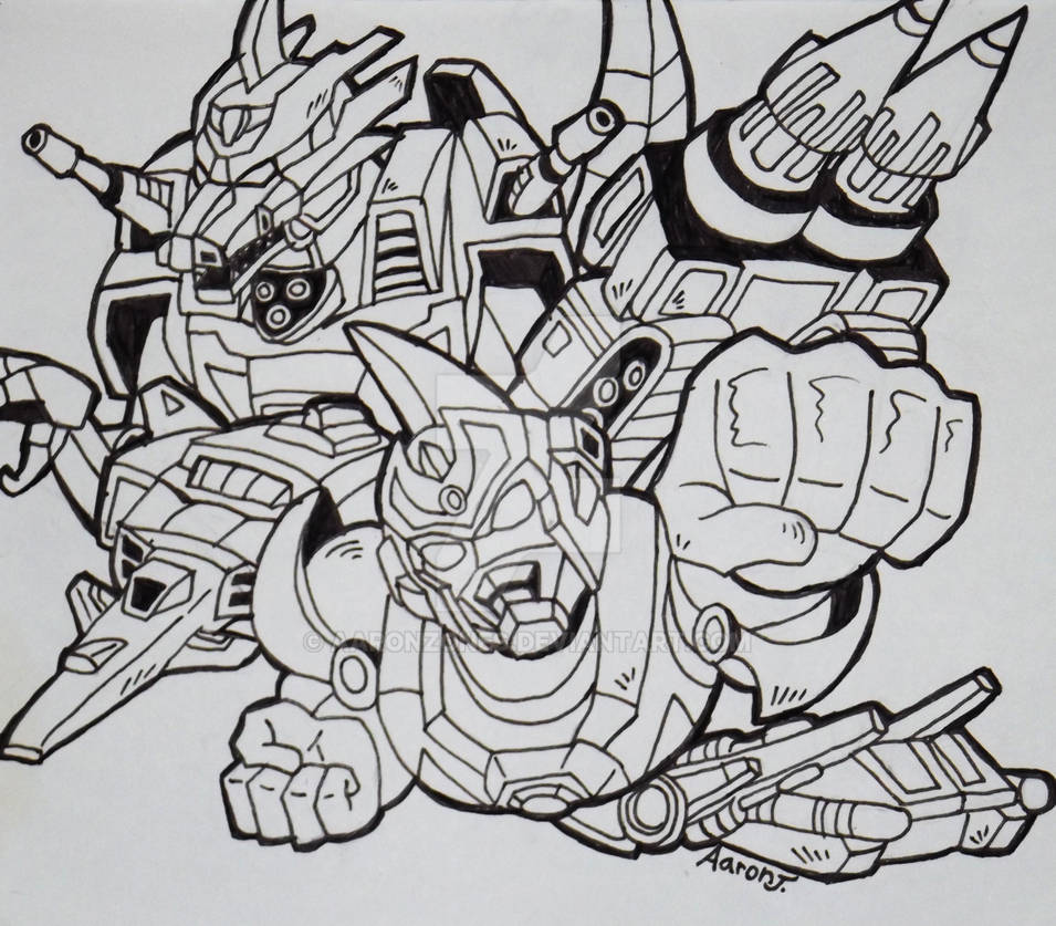 Superhuman Samurai Syber Squad by AaronZones on DeviantArt