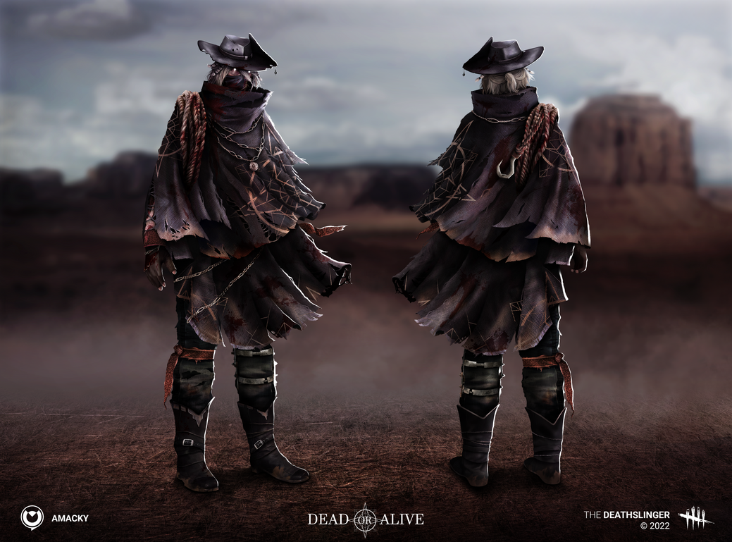 DEAD BY DAYLIGHT | DEAD OR ALIVE - Deathslinger by AmackyArt on DeviantArt