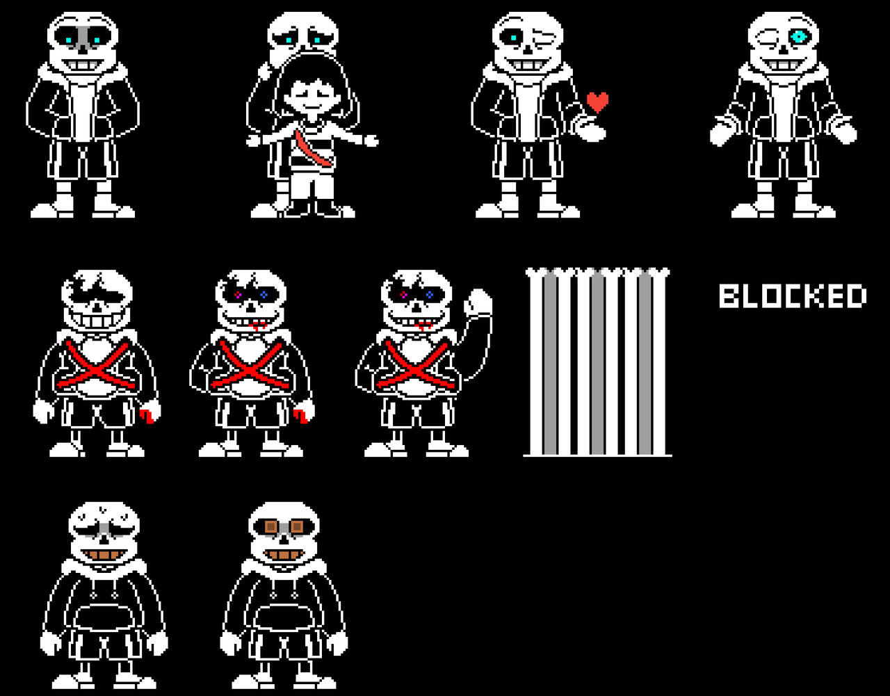 AU] Undertale: Sans Fight The Hard Mode [Phase 1 Completed]
