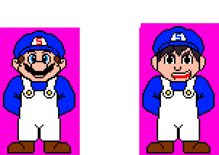 Smg4 First Design SMG4 Old and New design by heavyismorshu on DeviantArt