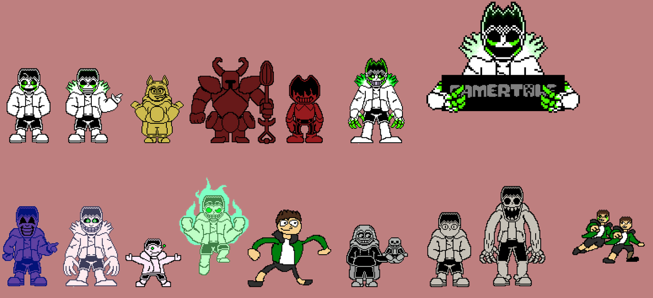 FNF Vs. Sonic.EXE (GAMERTALE Mix) by heavyismorshu on DeviantArt