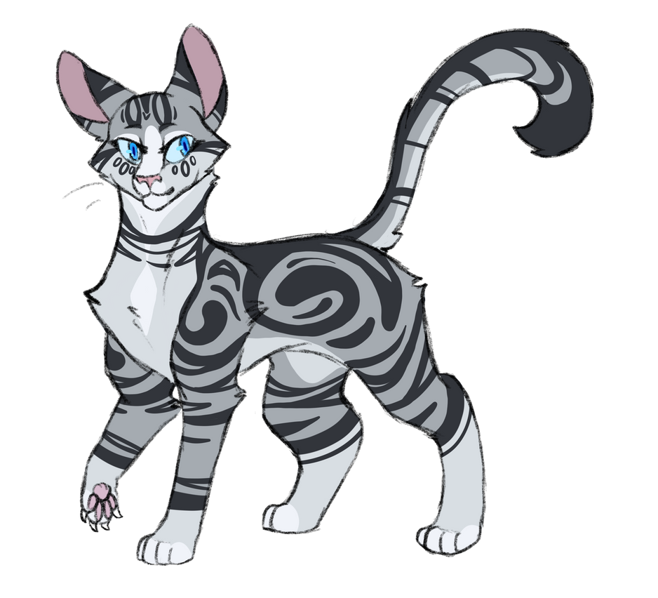Warriors Designs: Silverstream by Cryptid-e on DeviantArt