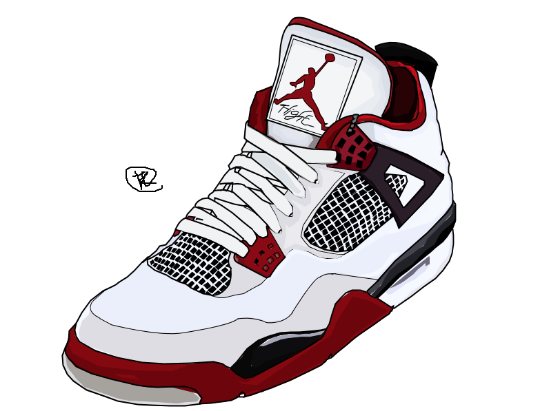 surf Indica Críticamente Nike Air Jordan Drawing In Colour by iamkezzyy on DeviantArt