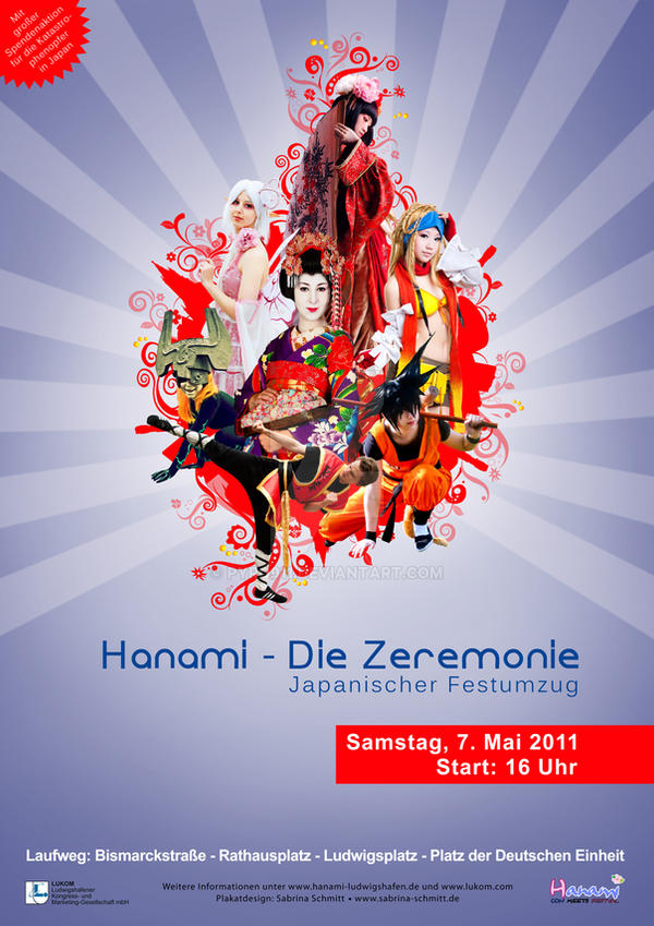 Hanami-Procession Poster by Pyro911 on DeviantArt