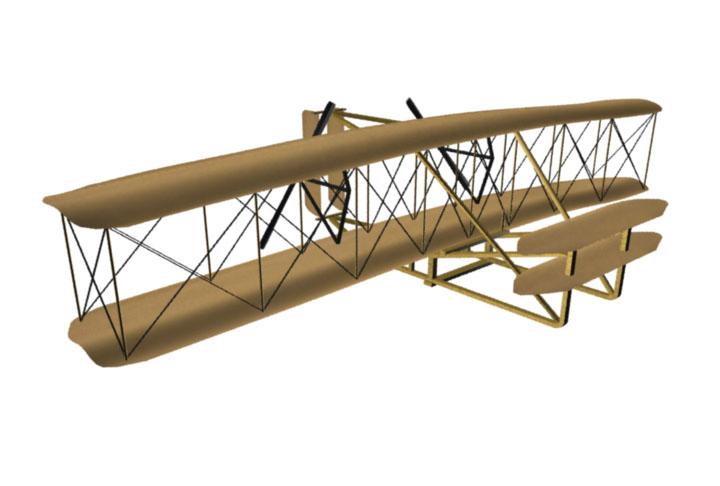 1903 Wright Flyer Front