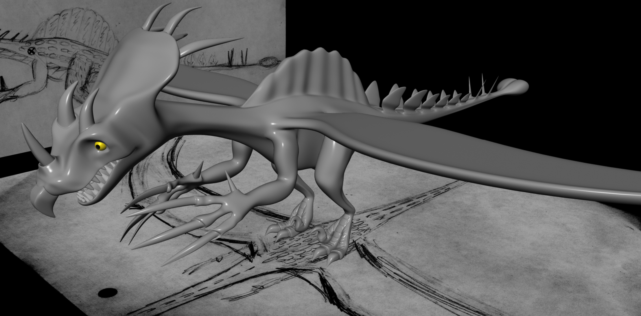 Dragon Draft 3 Render by ChozoBoy on DeviantArt