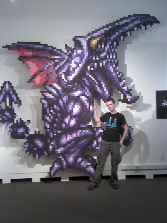Pixel Ridly Life-Sized Ridley CosPIX by ChozoBoy on DeviantArt
