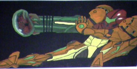 2004 Samus Aran Palmyra High School ceiling tile