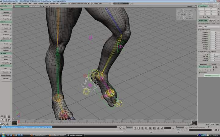 Leg Rigs by ChozoBoy on DeviantArt