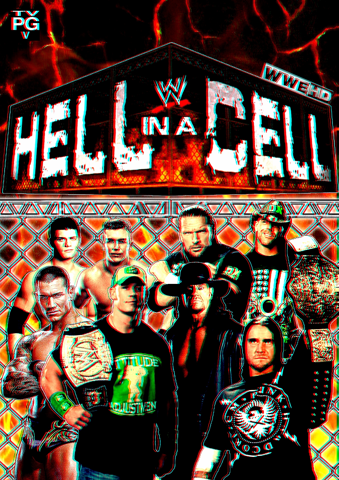 Wwe Hell In A Cell 2009 Highlights WWE Hell In A Cell 2009 by tysen2004 on DeviantArt