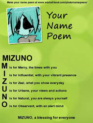 Mizuno's meaning