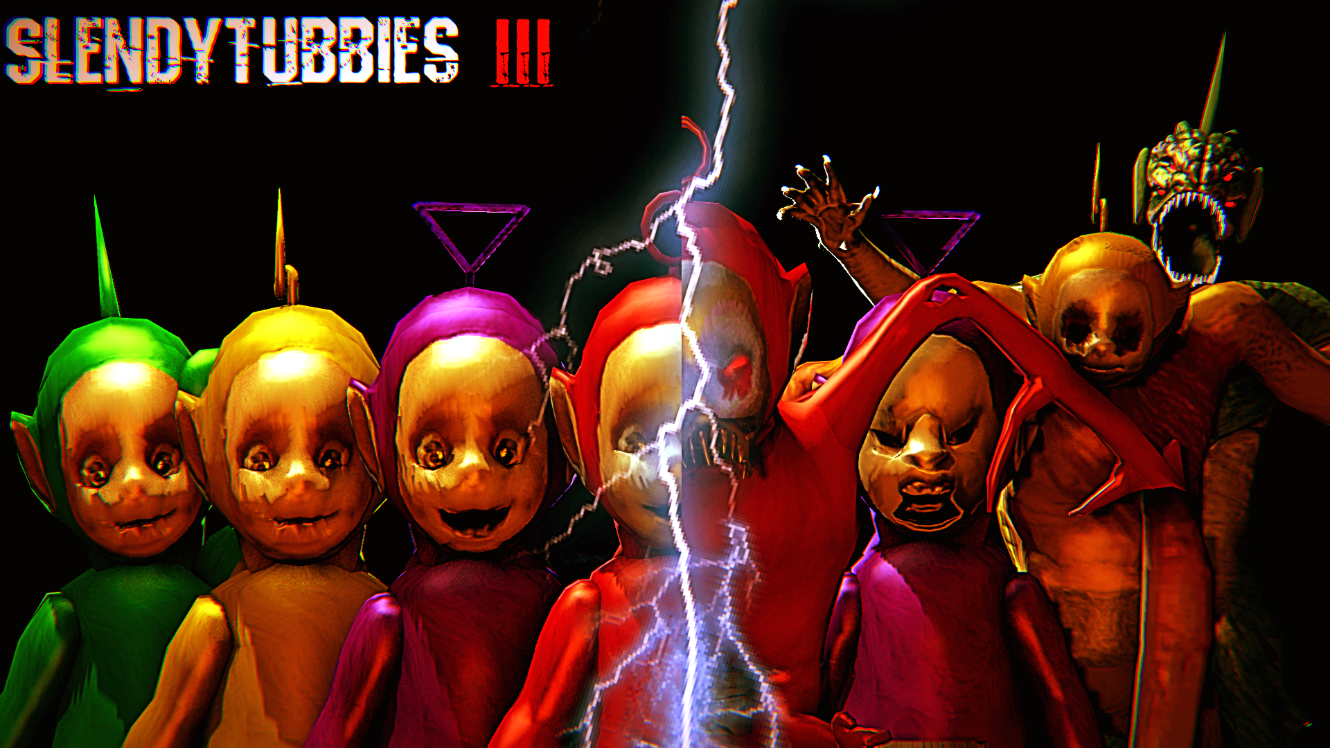 Slendytubbies - Necromorph Po (ST2) Transparent by