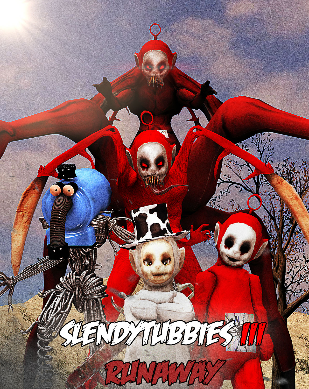 Slendytubbies laa laa miniature model horror games (VEMCS8EKK) by