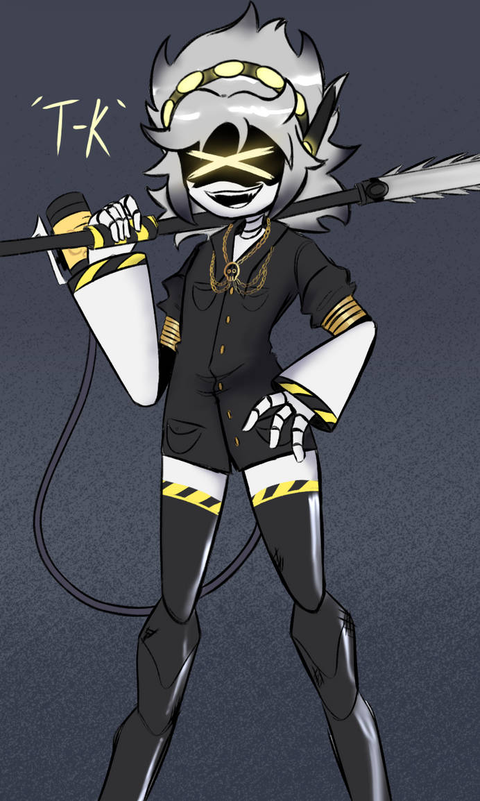 Murder Drones OC! Serial Designation T K7 by MugmanRulez5 on DeviantArt