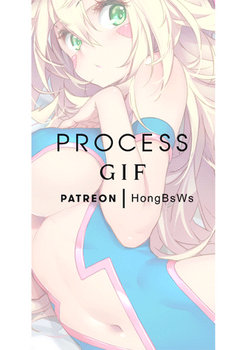 (Dark Magician Girl) Process GIF