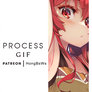 (Eris Greyrat) Process GIF