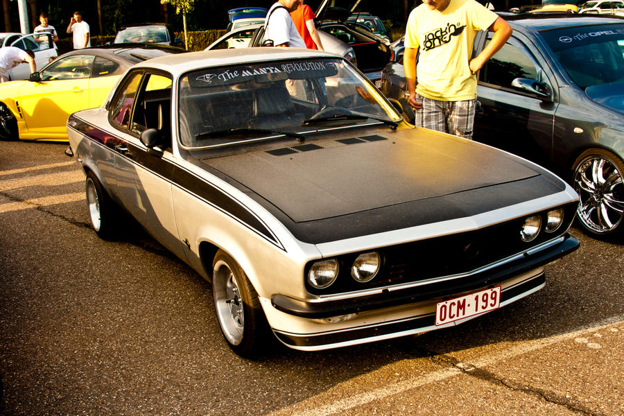 That Opel Manta .