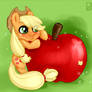 I can eat ALL this apple