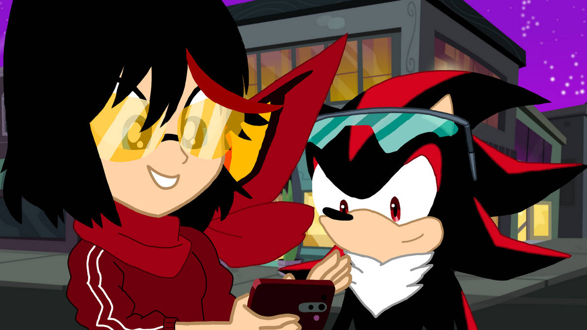 Ryuko Matoi and Shadow: The Ultimate Lifeforms by AnimatedOne on DeviantArt