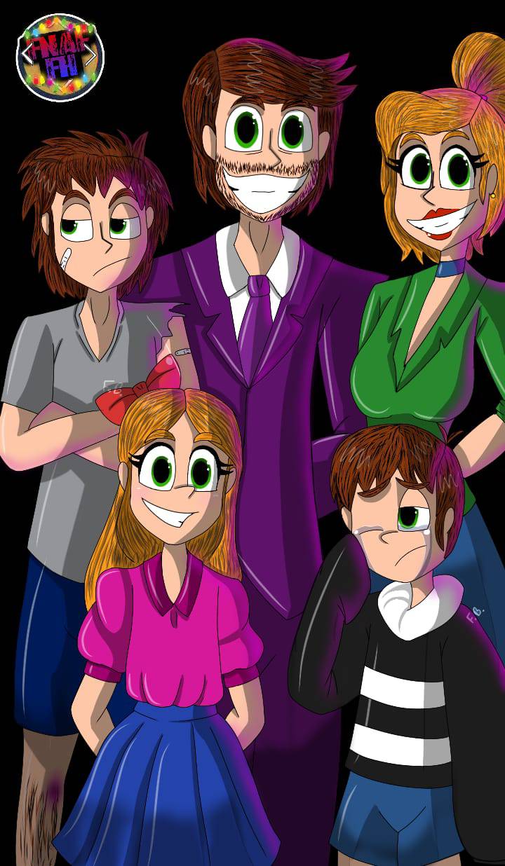 The Afton Family by PrincessRi27 on DeviantArt