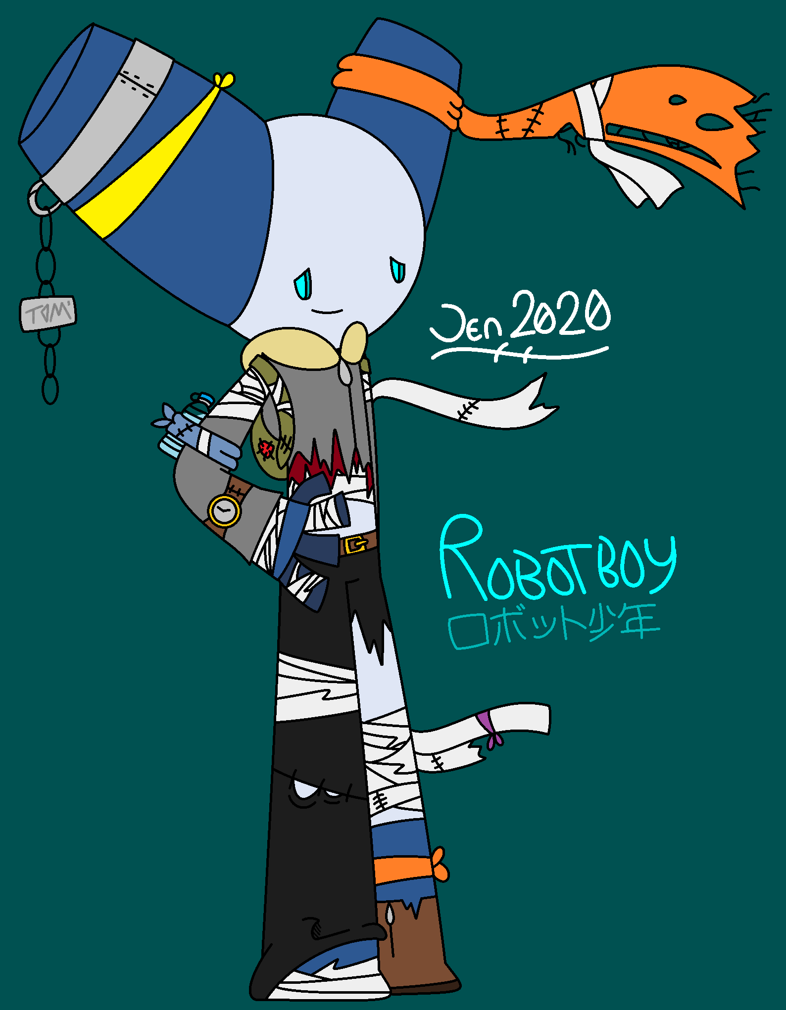 Robotboy Fanart Render by Redrunner613 on DeviantArt