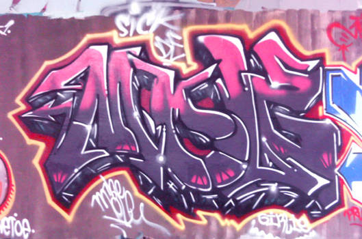 Mole piece purps and pink