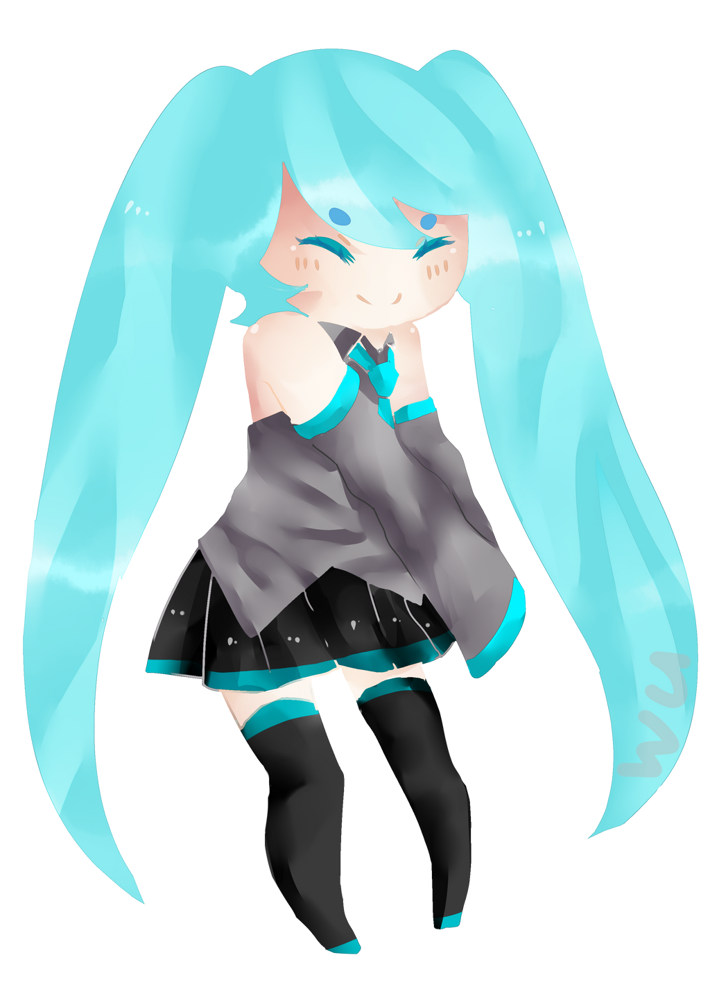 [Fan Art] Chibi Miku