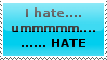 I hate hate by zaz14ispottermad