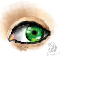Green Eye- Draw