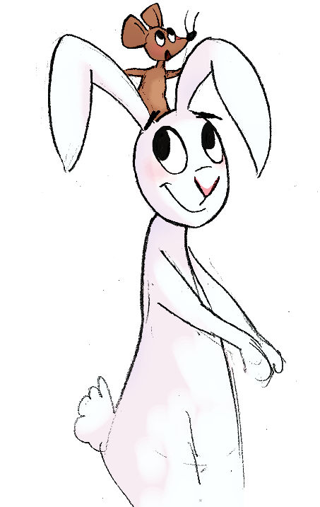 My Friend Rabbit by TrendyStaMacigian on DeviantArt