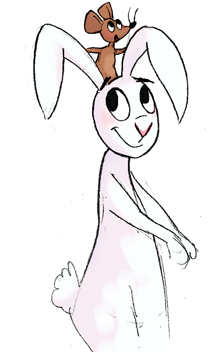 My Friend Rabbit by TrendyStaMacigian on DeviantArt