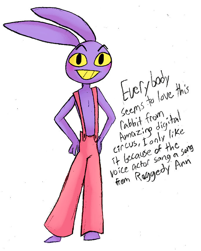 Abstract Rabbit Amazing Digital Circus I drew a character from Amazing Digital Circus by TrendyStaMacigian on ...