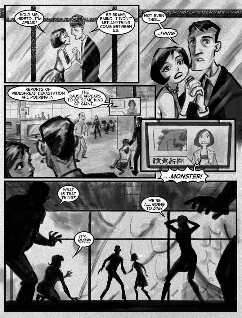 Papazilla Page 1 by Hominids on DeviantArt